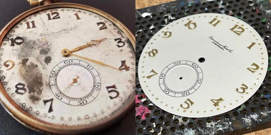 Реставрация циферблатов часов