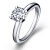 Кольцо с бриллиантом  0.55 ct. 